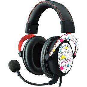 MightySkins Skin Compatible with Kingston HyperX Cloud II Gaming Headset - 90s Fun | Protective, Durable, and Unique Vinyl Decal wrap cover | Easy to Apply, Remove | Made in The USA