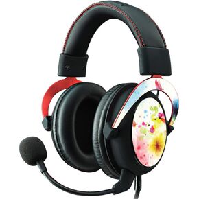 MightySkins Skin Compatible with Kingston HyperX Cloud II Gaming Headset - Pollinate | Protective, Durable, and Unique Vinyl Decal wrap Cover | Easy to Apply, Remove | Made in The USA