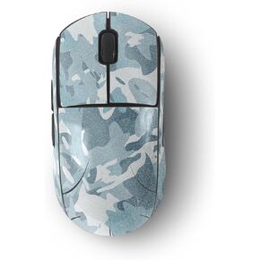 MightySkins Glossy Glitter Skin Compatible with Logitech G Pro Wireless Gaming Mouse - Arctic Camouflage | Protective, Durable High-Gloss Glitter Finish | Easy to Apply