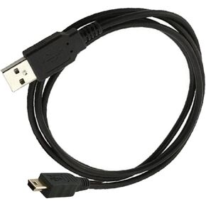 UpBright Mini USB Charging Cable Power Cord Compatible with Garmin Tri-Tronics T5 GPS Dog Collar Tracking Device Alpha 100 TT 15 TT10 TT15 nuvi 200w 205w 250w 255W 265WT 1300LM 270 50LM 52LM Rino 755T