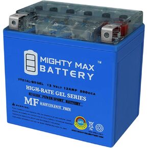 Mighty Max Battery Y50-N18L-A3GEL -12 Volt 21 AH, Gel Type, 350 CCA, Rechargeable Maintenance Free SLA AGM Motorcycle Battery
