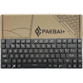 Replaccment Laptop Keyboard RGB Backlit for Asus ROG Strix Scar 15 G533 G533ZM G533ZS G533ZW G533ZX US Layout Black