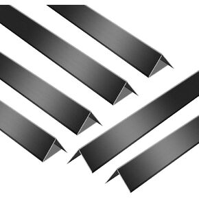 12PCS Aluminum Alloy Metal Corner Guards Black Wall Corner Protector 1.6" x 1.6" x 48" Wall Corner Protectors with 90° Angle, Corner Guards 19Ga / 0.9mm Thickness (4x4x120CM) in Saudi Arabia