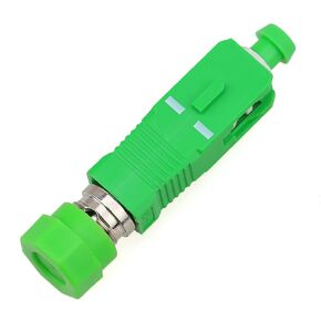 Fiber Hybrid Adapter FC/APC Female to SC/APC Male Singlemode Adapter Connector FC-SC Fiber Type SM-9/125μm