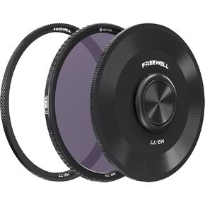 Freewell 77mm Natural Density ND4 (2 f-Stops) ND0.6 Camera Filter Compatible with M2 Series