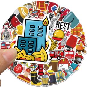 50Pcs Decorative Sticker, London Style Stickers, Vinyl Waterproof Water Bottle Stickers Laptop Aesthetic Skateboard Computer Phone Hydroflask Crossing Stickers for Teens,Girls,Kids