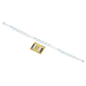 MECCANIXITY FFC FPC 8 Pin 0.5mm Pitch PCB Extension Connector Board with 5 Pack 0.5mm Pitch 150mm Flexible Flat Cable Kit (A Type)