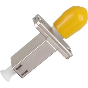 1 Pack SingleMode Simplex ST/UPC Female to LC/UPC Female Fiber Optic Adapter Connector Simplex Hybrid Optical Adapter/Coupler, Flange-Type Adapter in Saudi Arabia