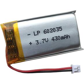 602035 Battery 430mAh Replacement for Jabra Speak 510 Bluetooth Speakerphone, Skullcandy Hesh 2 Wireless Battery Replacement, Dash Cam, Pet GPS Battery Replacement