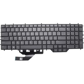 لوحة مفاتيح جديدة لـ Dell Alienware M17 R2 M17 R3 منطقة 51m R2 P41E PK132VQ2C00 لكل مفتاح RGB بإضاءة خلفية أمريكية in Kuwait