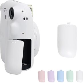 2 Pack - Plastic Battery Cover for Mini 12, Battery Cover Replacement Compatible with Fujifilm Instax Mini 12 Instant Camera, for Instax Mini 12 Battery Door - Mint Green