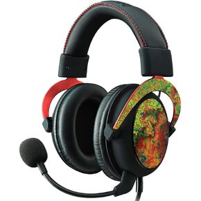 MightySkins Skin Compatible with Kingston HyperX Cloud II Gaming Headset - Rust | Protective, Durable, and Unique Vinyl Decal wrap Cover | Easy to Apply, Remove, and Change Styles | Made in The USA