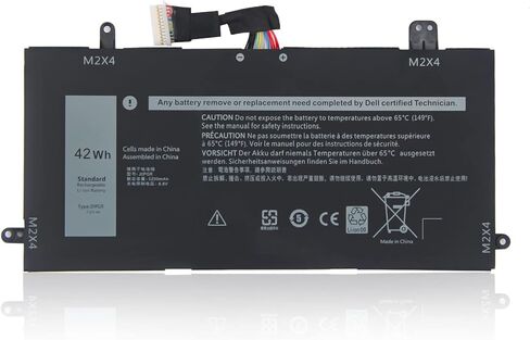 بطارية J0PGR متوافقة مع Dell Latitude 12 5285 E5285 5290 2 في 1 سلسلة T17G T17G001 T17G002 0J0PGR JOPGR 0RDYCT RDYCT 1WND8 X16TW 0X16TW 0FTH6F FTH6F 7.6V 42Wh in Kuwait