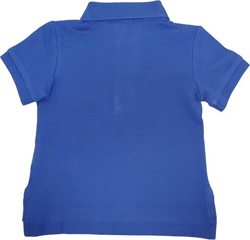 POLO RALPH LAUREN Infant Boys Mesh Classic Fit Polo Shirt (18 Months, Royal Blue (Yellow Pony)) in Saudi Arabia