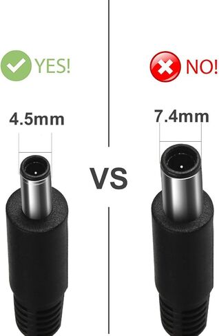 90 واط 65 واط 45 واط شاحن لديل 11-3000 13-5000 13-7000 14-3000 14-5000 14-7000 15-3000 15-5000 17-5000 17-7000 سلسلة محول التيار المتردد محمول سلك إمداد الطاقة 19.5 فولت 4.62A (4.5 مللي متر) *3.0 ملم) in Kuwait