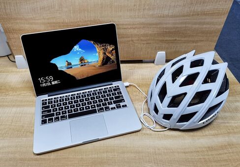 شاحن مغناطيسي متوافق مع شاحن Livall Smart Helmet BH60SE - كابل شحن USB بديل لمحول شحن Livall BH51 (أبيض + أبيض) in Saudi Arabia