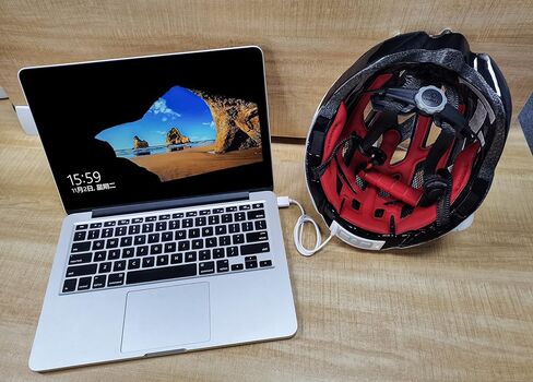 شاحن مغناطيسي متوافق مع شاحن Livall Smart Helmet BH60SE - كابل شحن USB بديل لمحول شحن Livall BH51 (أبيض + أبيض) in Saudi Arabia