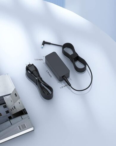 45W AC Charger Fit for HP 17-cn0010nr 17-cn0021nr 17-cn0025nr 17-cn0045nr 17-cn0069nr 17-cn0097nr 17-cn1075nr 17-cn3097nr 17-cn2000nr Model Laptop Power Supply Cord in Saudi Arabia