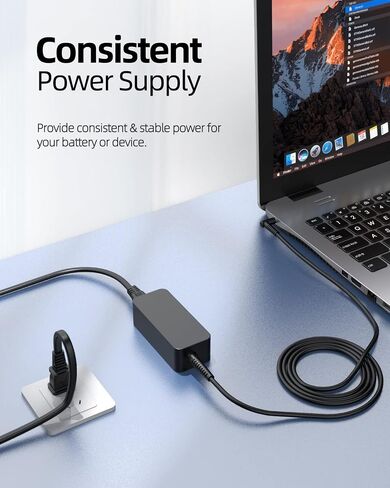 45W AC Charger Fit for HP 17-cn0010nr 17-cn0021nr 17-cn0025nr 17-cn0045nr 17-cn0069nr 17-cn0097nr 17-cn1075nr 17-cn3097nr 17-cn2000nr Model Laptop Power Supply Cord in Saudi Arabia