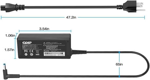 45W 19.5V 2.31A Laptop Charger Compatible with HP Notebook 15 14 17 Charger 15-dy 15-ef 14-dk 17-ca 17-cn 17-cp 15-dy2033wm 15-dw3033dx 15-ef2729wm 15-dw0081wm 15-dy2193dx AC Power Adapter in Saudi Arabia