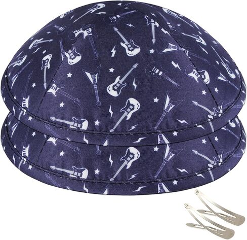 صهيون يهودية الموسيقية Kippahs 6 "الملاحظات الموسيقية والآلات تصميم Kippot بار/بات ميتزفه الزفاف Chuppah السائبة Yamakas ث/مشبك in Saudi Arabia