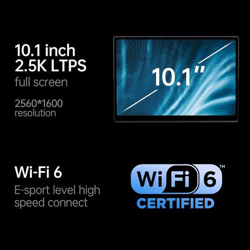 كمبيوتر محمول One-Netbook 5 قابل للتحويل متعدد الأشكال مع شاشة لمس 10.1 بوصة 2k LTPS، كمبيوتر محمول 2 في 1 مزود بمعالج Intel i7 1250U، وذاكرة وصول عشوائي 32 جيجابايت، وقرص SSD 1 تيرابايت in Kuwait