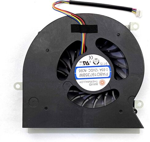 BestParts استبدال مروحة تبريد وحدة المعالجة المركزية + وحدة معالجة الرسومات الجديدة لـ MSI GT62VR 6RD 6RE، 7RD 7RE MS-16L1 MS-16L2 MS-16L3، P/N: PABD19735BM N322 N395 (2-Pack) 4-Pin in Saudi Arabia