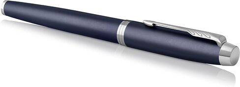 PARKER IM Fountain Pen, Premium Warm Silver, Fine Nib with Blue Ink Refill (1931684) in Saudi Arabia