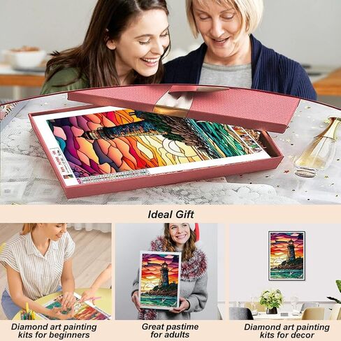 SJUTOUCI Diamond Art Painting Kits for Adults, Bee Diamond Art Kits for Beginner 5D DIY Flower Diamond Dots Bead Art, Full Round Drill Gem Art Craft Wall Decor Gift 12x12 inch in Saudi Arabia