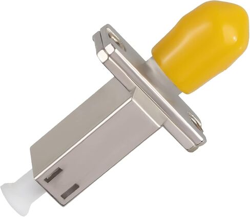 1 Pack SingleMode Simplex ST/UPC Female to LC/UPC Female Fiber Optic Adapter Connector Simplex Hybrid Optical Adapter/Coupler, Flange-Type Adapter in Saudi Arabia