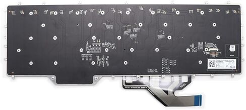 لوحة مفاتيح جديدة لـ Dell Alienware M17 R2 M17 R3 منطقة 51m R2 P41E PK132VQ2C00 لكل مفتاح RGB بإضاءة خلفية أمريكية in Kuwait