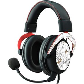 MightySkins Skin Compatible With Kingston HyperX Cloud II Gaming Headset - Conceal Snow | Protective, Durable, and Unique Vinyl Decal wrap cover | Easy To Apply, Remove | Made in the USA