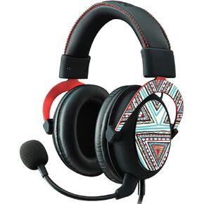 MightySkins Skin Compatible with Kingston HyperX Cloud II Gaming Headset - Aztec Pyramids | Protective, Durable, and Unique Vinyl Decal wrap Cover | Easy to Apply, Remove | Made in The USA