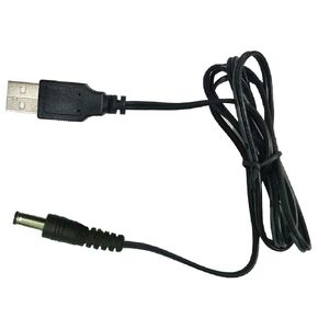 UpBright USB 5V DC Charging Cable Lead Compatible with Defiant 99814 3.7V 2000mAh 7.4Wh 3.7VDC 2000 mAh 7.4 Wh Rechargeable Lithium ion Li-ion Battery Pack LED Spotlight 5VDC Charger Power Supply Cord