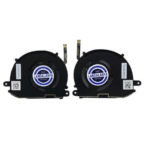 Replacement New Laptop CPU and GPU Cooling Fan for Dell XPS 13 Plus XPS 9320 Series 0XTRJG 0WRH5K ND55C97-21A04 ND55C98-21A05 EG50040S1-CQ40-S9A EG50040S1-CQ50-S9A DC5V 0.5A Fan