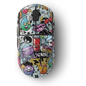 MightySkins Skin Compatible with Logitech G Pro Wireless Gaming Mouse - Oddballs | Protective, Durable, and Unique Vinyl Decal wrap Cover | Easy to Apply, Remove, and Change Styles