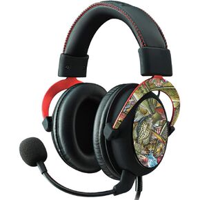 MightySkins Skin Compatible With Kingston HyperX Cloud II Gaming Headset - Fish Puzzle | Protective, Durable, and Unique Vinyl Decal wrap cover | Easy To Apply, Remove | Made in the USA