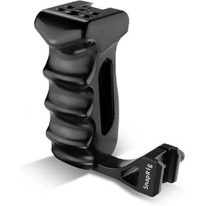 PROAIM SnapRig Side Handle for Camera Cage/Rigs. Ergonomic Design with Standard Rail Mounting for Right/Left Hand Use. Multiple Mounting Threads. (NSH280)