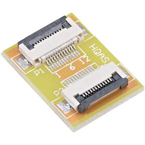 uxcell 0.5mm Pitch 12 Pin to 12 Pin Extension Connector Aapter for FFC FPC Cable Extend Zip HDD