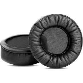 TaiZiChangQin Voyager 104 Protein Leather Ear Pads Ear Cushions Replacement Compatible with Plantronics Voyager 104 Headphone Upgrade Earpads