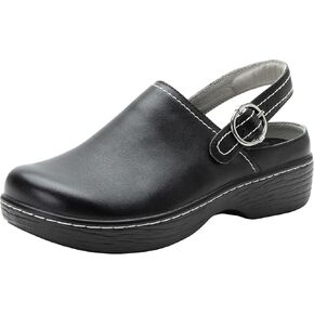 Alegria Women's Olie Slingback Leather Slide