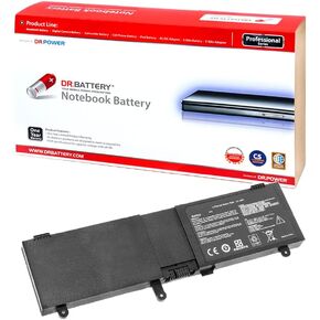 بطارية كمبيوتر محمول C41-N550 متوافقة مع Asus G550 N550J N550JA N550JV Q550LF N550JK N550 N550X47JV Q550L Q550LF G550JK N550JX G550J 0B200-00390000 0B200-00390100 [15V/35 00 مللي أمبير/53 وات في الساعة] in Kuwait