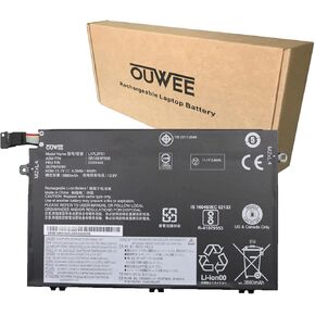 L17L3P51 Laptop Battery Compatible with Lenovo ThinkPad E14 E15 E480 E485 E495 E580 E585 E490 E590 E595 Series SB10K79606 01AV445 L17C3P51 01AV448 L17M3P52 01AV447 L17M3P51 01AV446 11.1V 45Wh