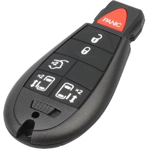NPAUTO Key Fob Compatible with Chrysler Town and Country Dodge Grand Caravan 2008 2009 2010 2011 2012 2013 2014 2015 2016 2017 2018 2019 2020, Car Keyless Entry Remote Control, M3N5WY783X, IYZ-C01C