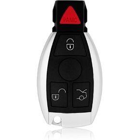Replacement for Smart Proximity Mercedes S-W221 GL-W164 ML-W164 R-W251 Key Fob Remote Control 2012 2013 2014 4 Buttons 315MHz IYZ-3312,Black