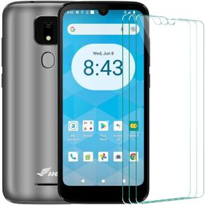 Tempered Glass Screen Protector for ANS Artia (ACK2326), [3 Pack] ANS ACK2326 Glass Screen Protector, Case Friendly, 9H Hardness, HD Transparency, Bubble Free, Anti-Scratch, Anti-Fingerprint in Kuwait