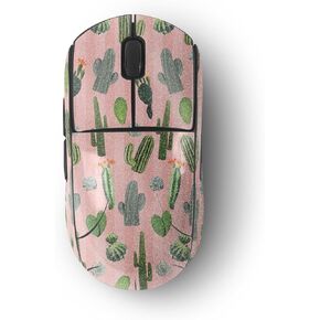 MightySkins Glossy Glitter Skin Compatible with Logitech G Pro Wireless Gaming Mouse - Cactus Garden | Protective, Durable High-Gloss Glitter Finish | Easy to Apply