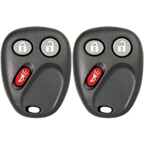Keyless Entry Remote Control Key Fob Replacement Compatible for Chevy Silverado 1500 2500HD 2003-2006 Avalanche Equinox SSR Suburban Tahoe GMC Sierra Yukon XL Hummer H2 Cadillac Escalade FCCID: LHJ011