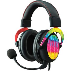 MightySkins Skin Compatible with Kingston HyperX Cloud II Gaming Headset - Tie Dye 2 | Protective, Durable, and Unique Vinyl Decal wrap Cover | Easy to Apply, Remove | Made in The USA