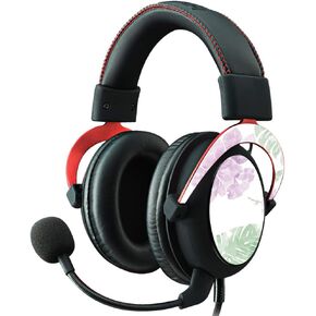 MightySkins Skin Compatible with Kingston HyperX Cloud II Gaming Headset - Water Color Flowers | Protective, Durable, and Unique Vinyl Decal wrap Cover | Easy to Apply, Remove | Made in The USA